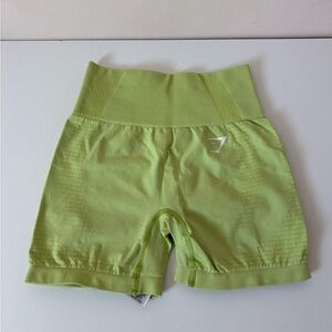 Gymshark Lime Green Bike Shorts